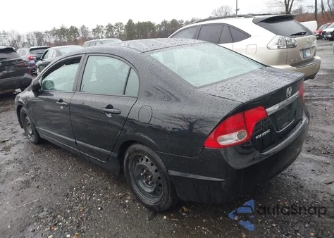 2010 Honda Civic Lx from USA, damaged, VIN 2HGFA1F57AH329356